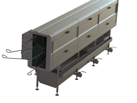 Máquina de Lavar Caixas na Norea