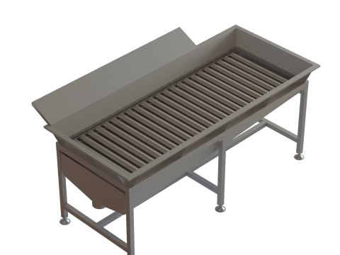 Mesa Estática de Sangria para Suínos