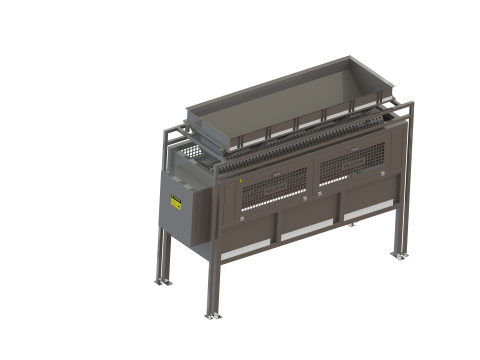 Descamadeira de Peixe com Tambor Rotativo